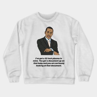 ALAN JOHNSON | 32 INCH PLASMA Crewneck Sweatshirt